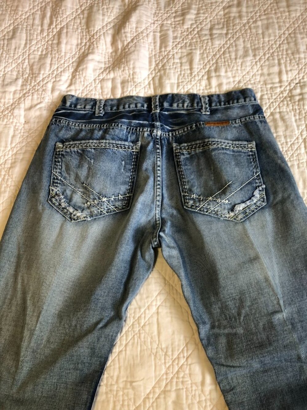 B Tuff Denim Unisex Jeans, Size 40W 32L
